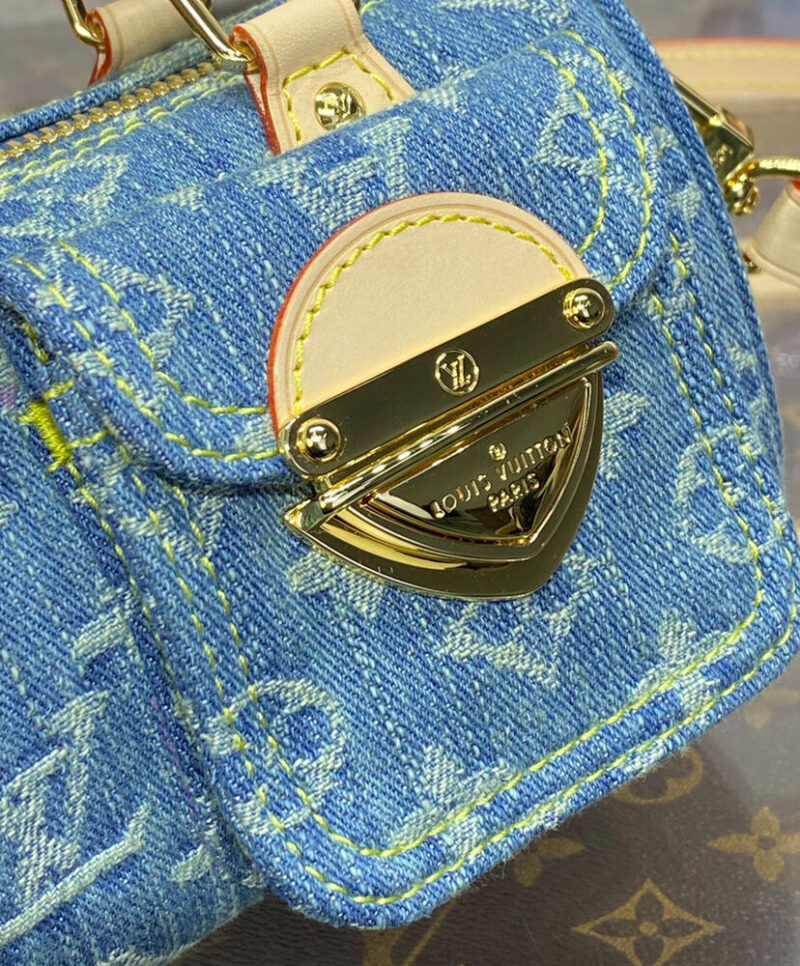 Louis Vuitton Nano Speedy M82950 Blue